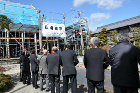 2014年 3月 上棟式